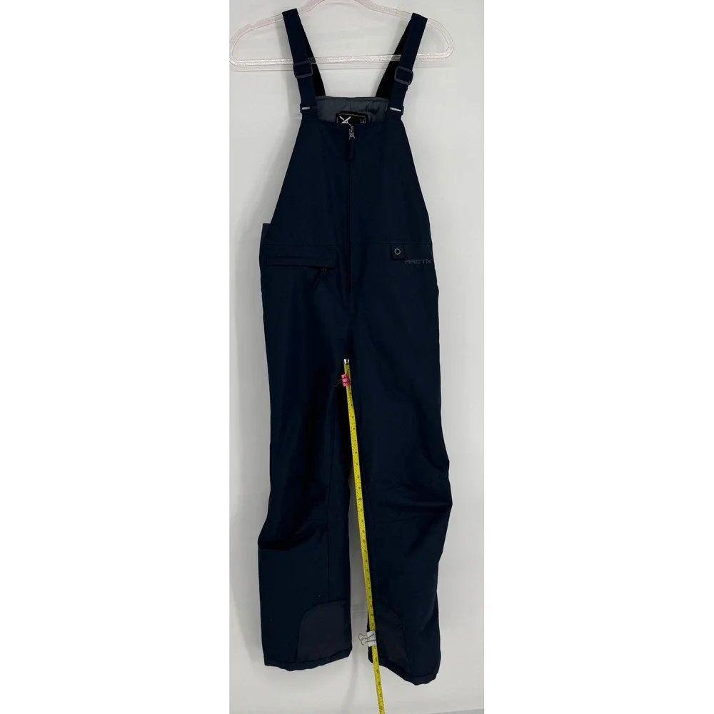 Arctix Kids‎ Navy Blue Insulated Snow Bibs Ski Overalls Adjustable Straps Sz